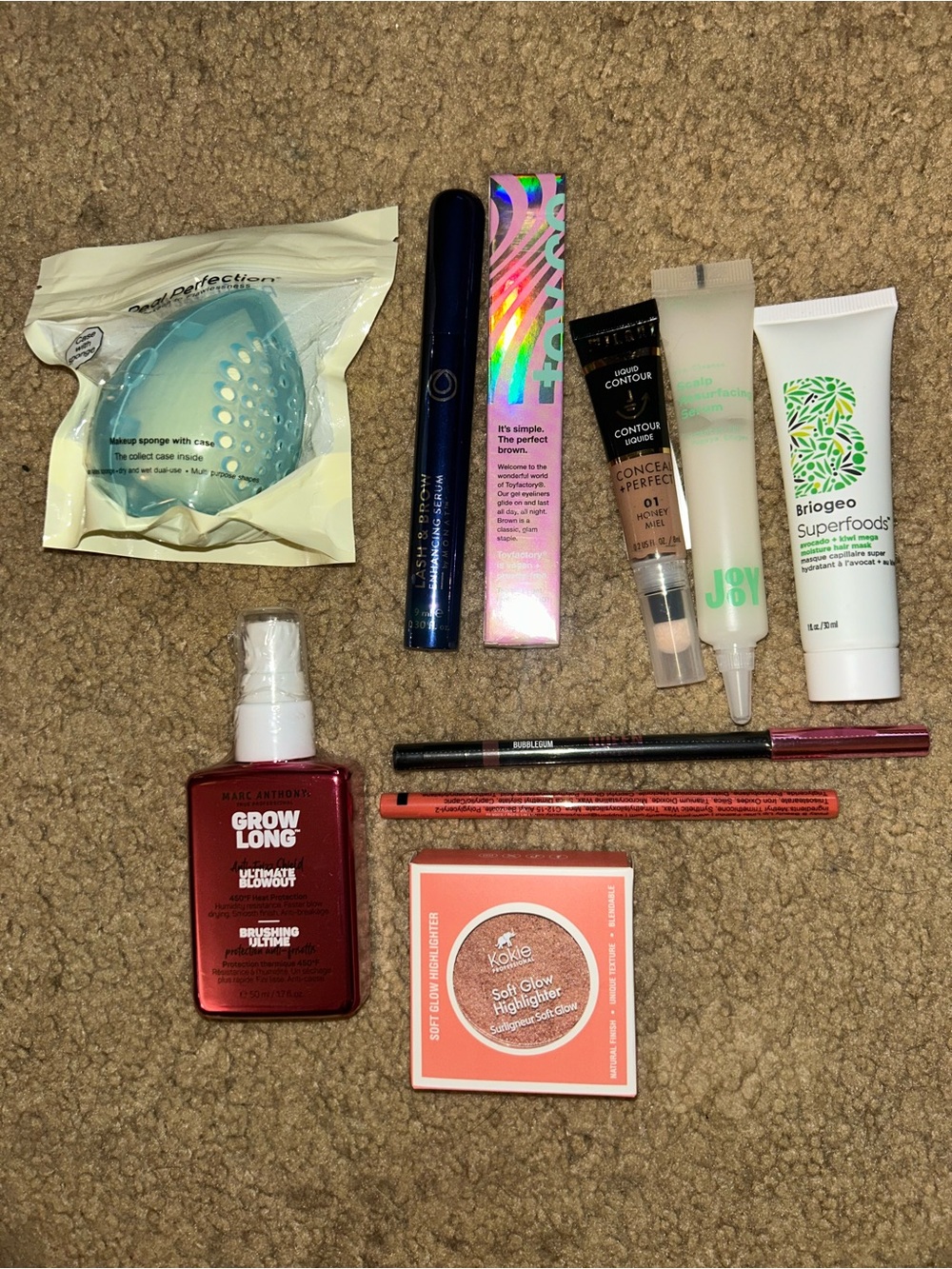 Various cosmetics (Ipsy)